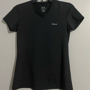 XS Black Reebok work out light weight athletic shirt